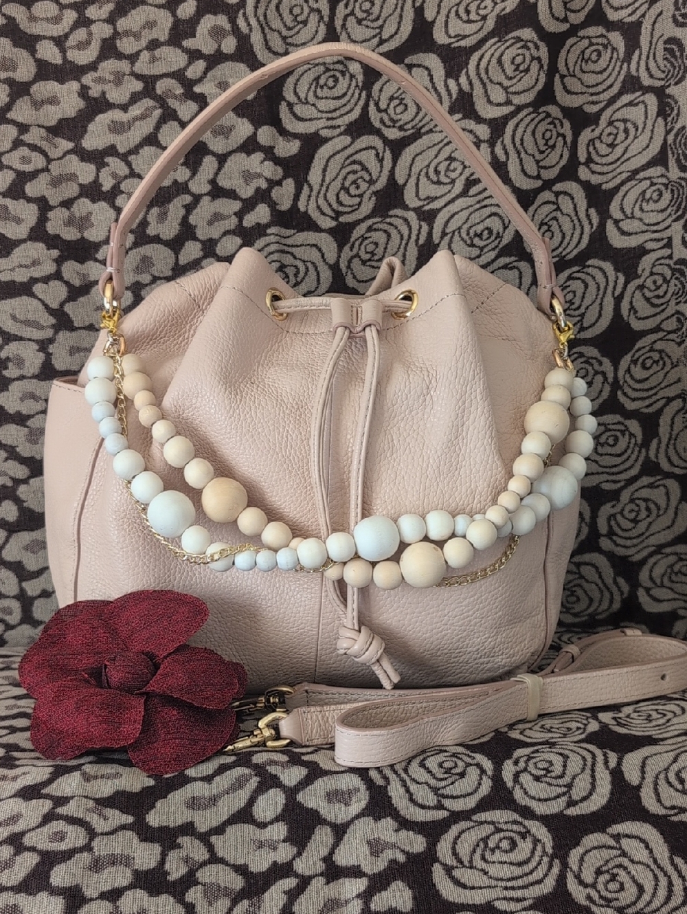Banana Republic Drawstring Bucket Bag